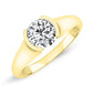 Jasmine Round Diamond Bridal Set (Lab Grown Igi Cert) yellowgold