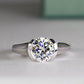 Jasmine Round Diamond Engagement Ring (Lab Grown Igi Cert) whitegold