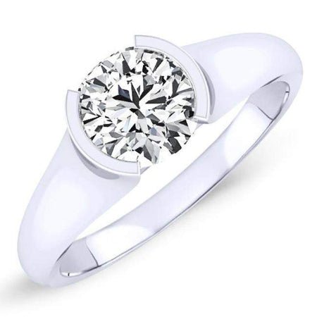 5.00 ct - Jasmine - Round Lab Diamond Engagement Ring (IGI Certified)