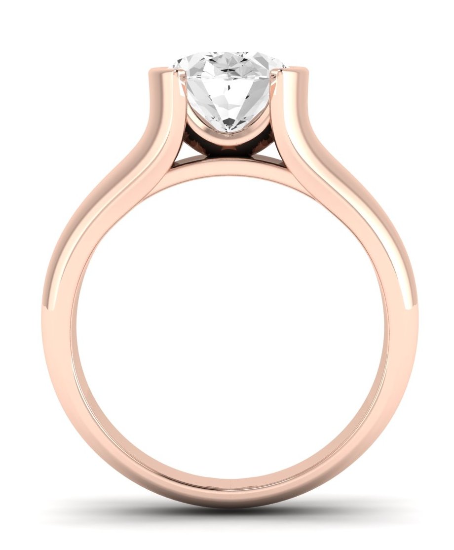 Jasmine Oval Diamond Engagement Ring (Lab Grown Igi Cert) rosegold