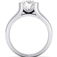 Jasmine Oval Diamond Engagement Ring (Lab Grown Igi Cert) whitegold