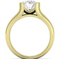 Jasmine Oval Diamond Engagement Ring (Lab Grown Igi Cert) yellowgold