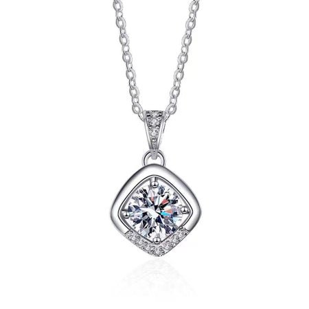 Jaya Diamond Necklace (Clarity Enhanced) whitegold