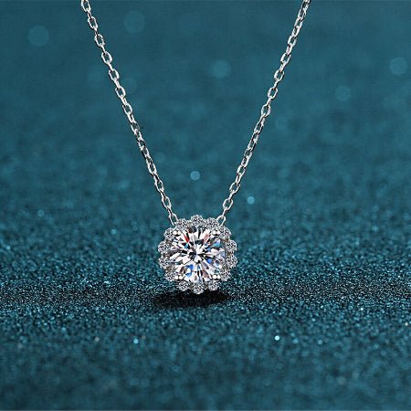 Jaydie Moissanite Necklace whitegold