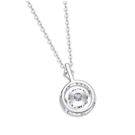 Jaylee Diamond Necklace (Clarity Enhanced) whitegold