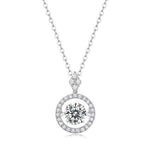 Jaylee Diamond Necklace (Clarity Enhanced) whitegold