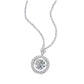 Jaylee Moissanite Necklace whitegold