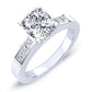 Jessamine Cushion Diamond Bridal Set (Lab Grown Igi Cert) whitegold