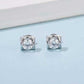 Jill Moissanite Earrings whitegold