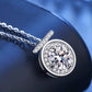 Jillie Moissanite Necklace whitegold