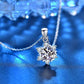 Jimena Moissanite Necklace whitegold