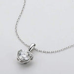 Jule Diamond Necklace (Clarity Enhanced) whitegold