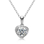 Jule Diamond Necklace (Clarity Enhanced) whitegold