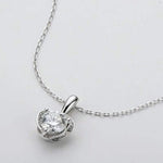Jule Diamond Necklace (Clarity Enhanced) whitegold