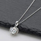 Jule Moissanite Necklace whitegold