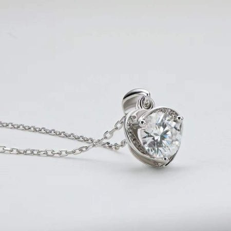 Jule Moissanite Necklace whitegold