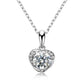 Jule Moissanite Necklace whitegold