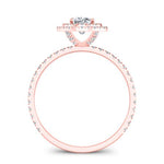 Juniper Cushion Diamond Bridal Set (Lab Grown Igi Cert) rosegold