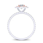 Juniper Cushion Diamond Bridal Set (Lab Grown Igi Cert) whitegold