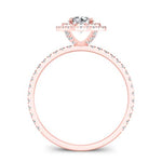 Juniper Round Diamond Engagement Ring (Lab Grown Igi Cert) rosegold