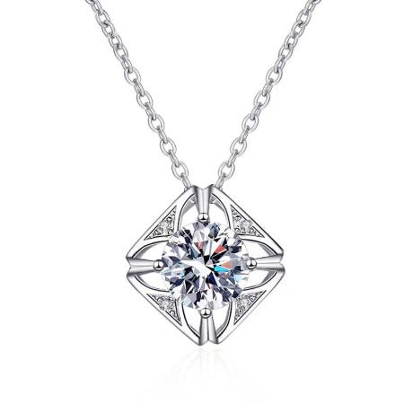 Kai Moissanite Necklace whitegold