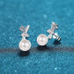 Kali Diamond & Pearl Earrings whitegold