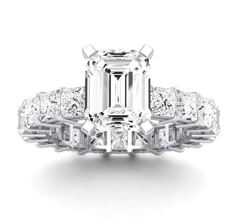 4.00 ct - Kalina - Emerald Lab Diamond Engagement Ring (IGI Certified)