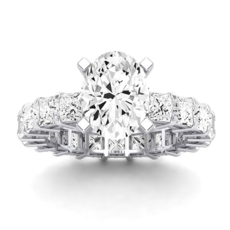 Kalina Oval Diamond Bridal Set (Lab Grown Igi Cert) whitegold