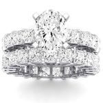 Kalina Oval Diamond Bridal Set (Lab Grown Igi Cert) whitegold