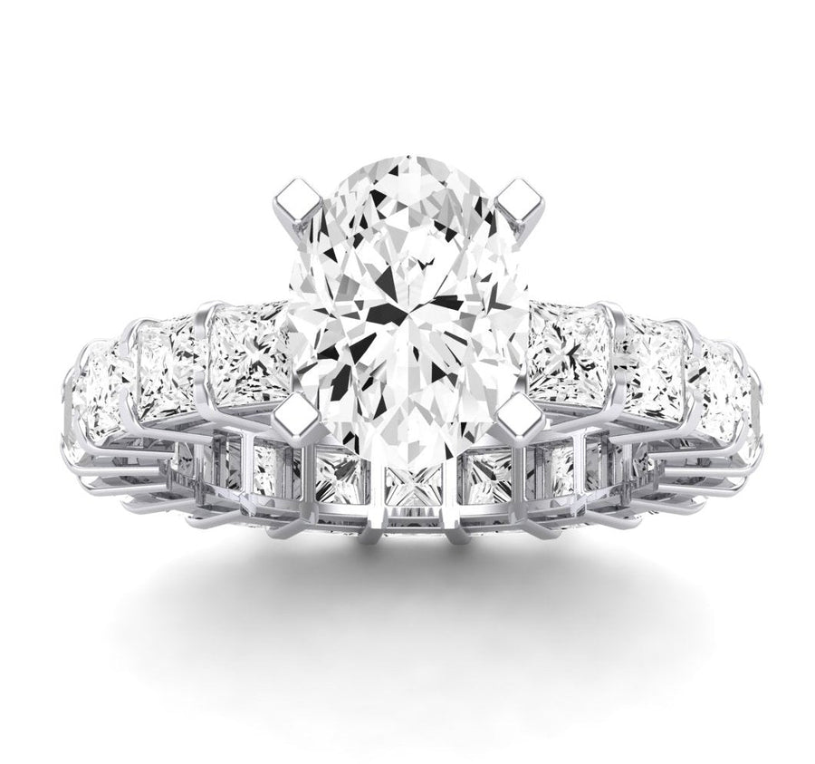 2.00 ct - Kalina - GIA Natural Oval Diamond Engagement Ring