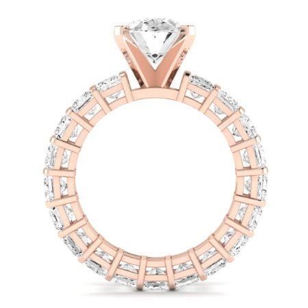 Kalina Oval Diamond Bridal Set (Lab Grown Igi Cert) rosegold