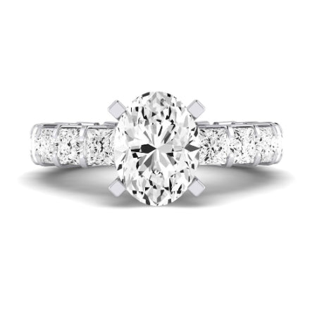 Kalina Oval Diamond Bridal Set (Lab Grown Igi Cert) whitegold