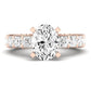 Kalina Oval Diamond Engagement Ring (Lab Grown Igi Cert) rosegold