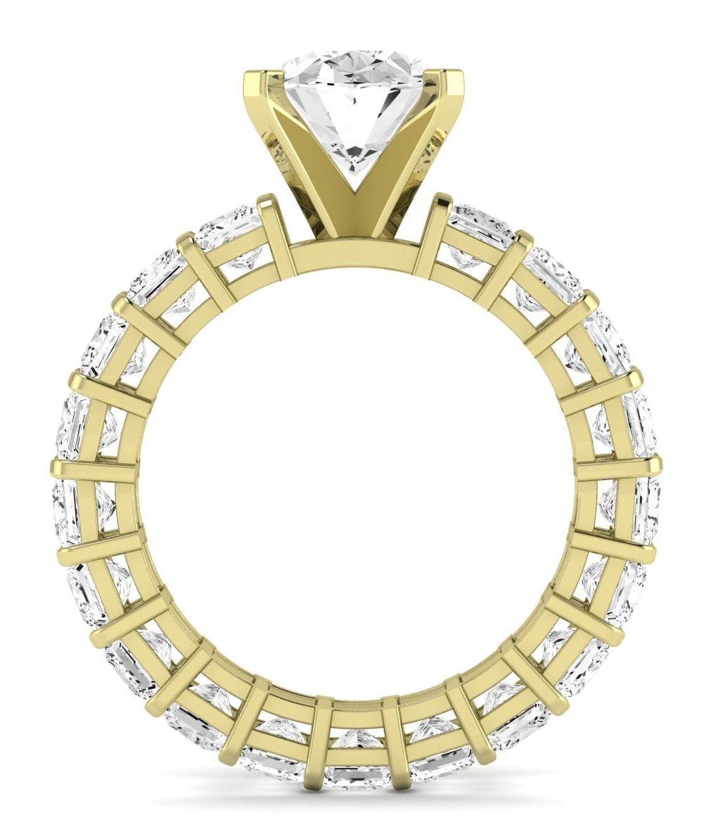 Kalina Oval Diamond Engagement Ring (Lab Grown Igi Cert) yellowgold