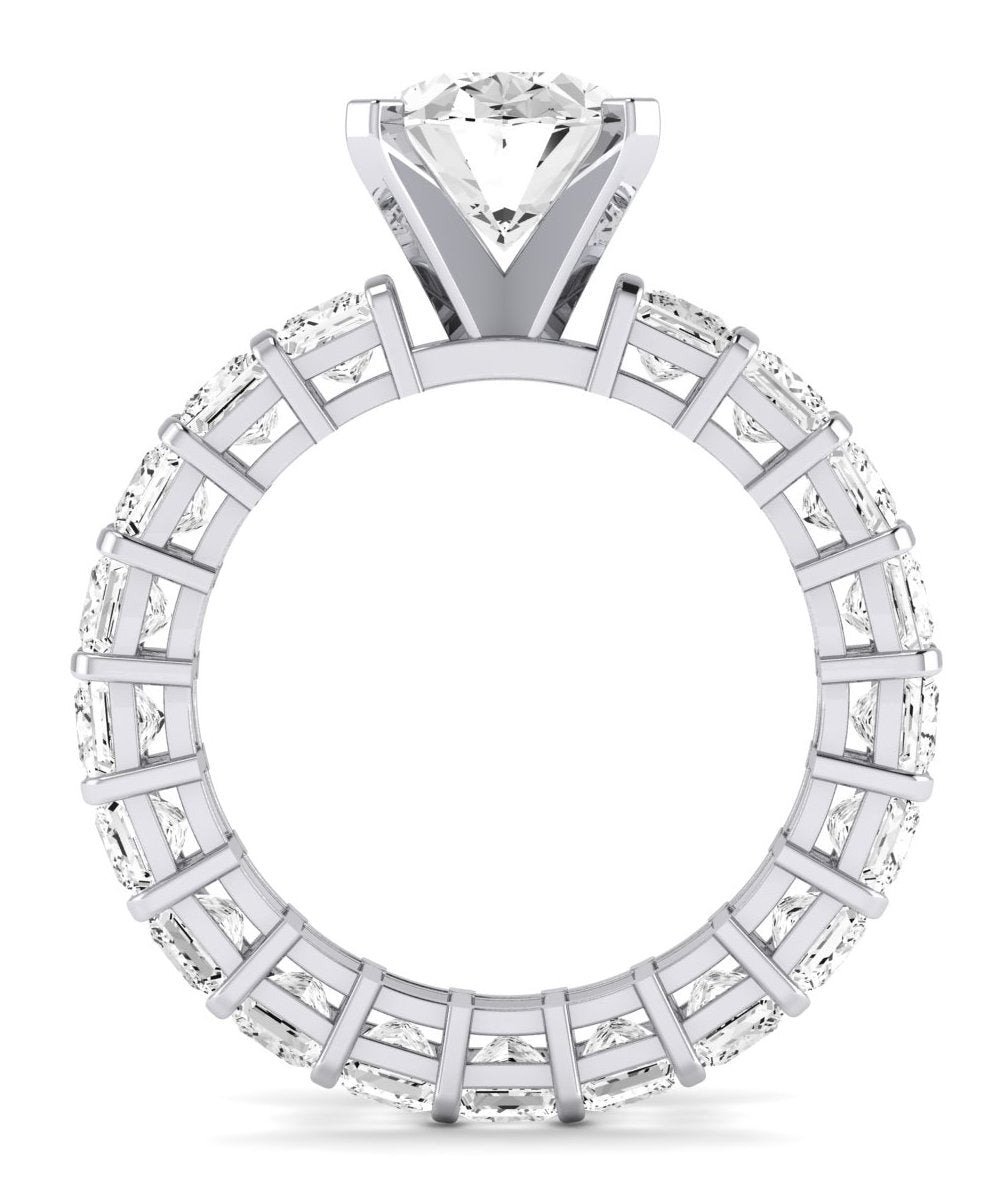 Kalina Oval Diamond Engagement Ring (Lab Grown Igi Cert) whitegold