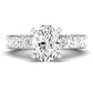 Kalina Oval Diamond Engagement Ring (Lab Grown Igi Cert) whitegold
