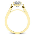 Kalmia Princess Diamond Engagement Ring (Lab Grown Igi Cert) yellowgold
