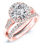 Kalmia Round Diamond Bridal Set (Lab Grown Igi Cert) rosegold