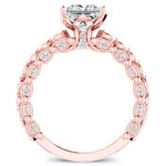 Kassia Princess Diamond Engagement Ring (Lab Grown Igi Cert) rosegold
