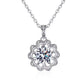 Kendra Moissanite Necklace whitegold