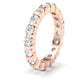 Kerria Round Cut Diamond Eternity Band (Clarity Enhanced) rosegold