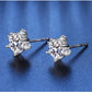 Khloe Moissanite Earrings whitegold