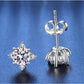 Khloe Moissanite Earrings whitegold