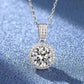 Kira Moissanite Necklace whitegold