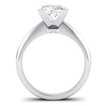 Senna Diamond Matching Band Only (does Not Include Engagement Ring) For Ring With Cushion Center whitegold
