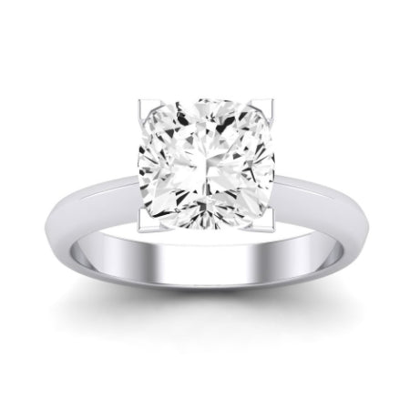 Senna Diamond Matching Band Only (does Not Include Engagement Ring) For Ring With Cushion Center whitegold