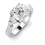 Snowdonia Diamond Matching Band Only (engagement Ring Not Included) For Ring With Cushion Center whitegold