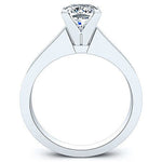 Rosemary Diamond Matching Band Only (engagement Ring Not Included) For Ring With Cushion Center whitegold