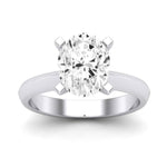 Senna Diamond Matching Band Only ( Engagement Ring Not Included) For Ring With Oval Center whitegold