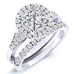 Kalmia Diamond Matching Band Only (engagement Ring Not Included) For Ring With Princess Center whitegold